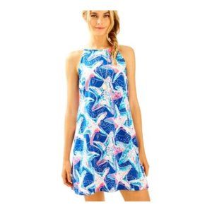 Lilly Pulitzer Margot Swing Dress in Indigo Star Struck